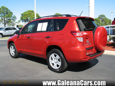 toyota rav4 2009 red suv gasoline 4 cylinders 2 wheel drive automatic 33912