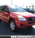 toyota rav4 2009 red suv gasoline 4 cylinders 2 wheel drive automatic 33912