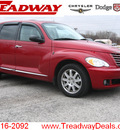 chrysler pt cruiser 2010 dk  red wagon gasoline 4 cylinders front wheel drive automatic 45840