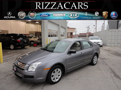 ford fusion 2007 dk  gray sedan s gasoline 4 cylinders front wheel drive automatic with overdrive 60546
