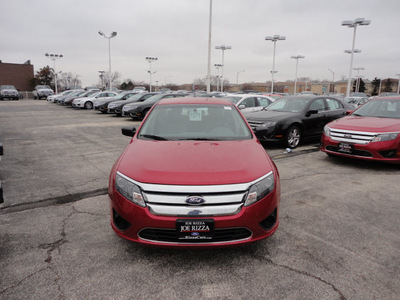 ford fusion 2012 red sedan s gasoline 4 cylinders front wheel drive automatic with overdrive 60546