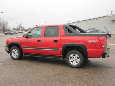 chevrolet avalanche 2006 red ls 1500 flex fuel 8 cylinders 4 wheel drive automatic 56001