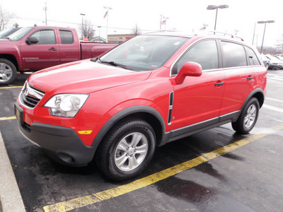 saturn vue 2009 red suv xe gasoline 4 cylinders front wheel drive automatic 14221