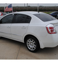nissan sentra 2012 white sedan 2 0 gasoline 4 cylinders front wheel drive automatic with overdrive 77065