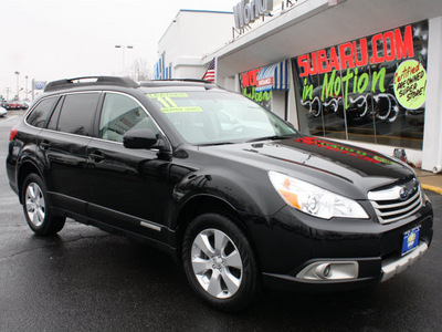 subaru outback 2011 crystal black wagon 2 5i limited gasoline 4 cylinders all whee drive automatic 07701