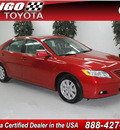 toyota camry 2009 red sedan xle v6 gasoline 6 cylinders front wheel drive automatic 91731