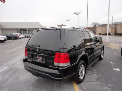 lincoln aviator 2005 black navi suv awd gasoline 8 cylinders all whee drive automatic with overdrive 60546