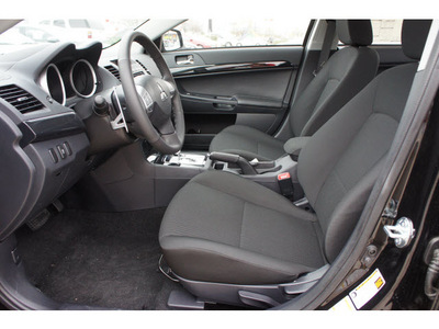 mitsubishi lancer 2012 black sedan gt gasoline 4 cylinders front wheel drive automatic 78238