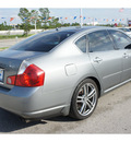 infiniti m45 2007 gray sedan gasoline 8 cylinders rear wheel drive automatic 77388