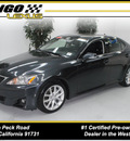 lexus is 250 2011 dk  gray sedan gasoline 6 cylinders rear wheel drive automatic 91731