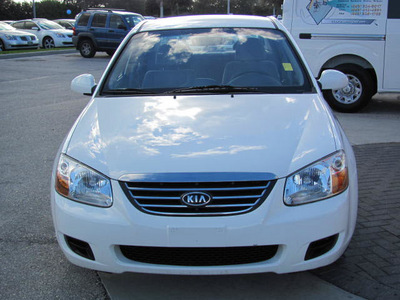 kia spectra 2008 white sedan ex gasoline 4 cylinders front wheel drive automatic 33884