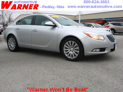buick regal 2011 silver sedan cxl turbo gasoline 4 cylinders front wheel drive automatic 45840