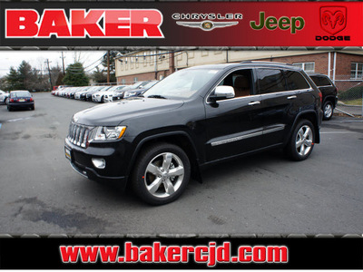 jeep grand cherokee 2012 black suv overland 6 cylinders automatic with overdrive 08844