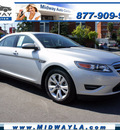 ford taurus 2011 silver sedan sel gasoline 6 cylinders front wheel drive automatic 90004