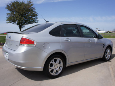 ford focus 2008 silver sedan ses gasoline 4 cylinders front wheel drive automatic with overdrive 76018