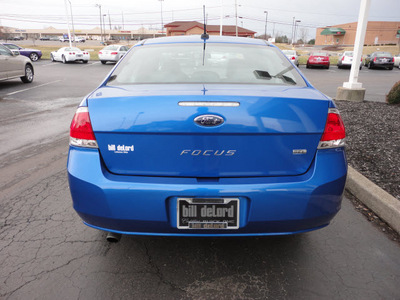 ford focus 2011 blue sedan sel gasoline 4 cylinders front wheel drive automatic 45036