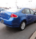 ford focus 2011 blue sedan sel gasoline 4 cylinders front wheel drive automatic 45036
