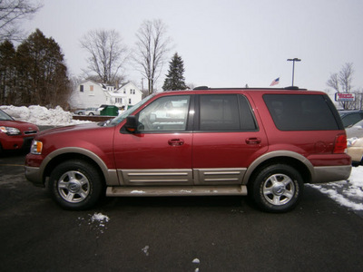 ford expedition 2004 red suv eddie bauer gasoline 8 cylinders 4 wheel drive automatic with overdrive 13502