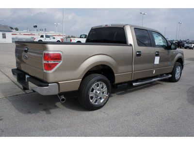 ford f 150 2012 beige xlt gasoline 6 cylinders 2 wheel drive automatic 77388