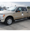 ford f 150 2012 beige xlt gasoline 6 cylinders 2 wheel drive automatic 77388