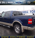 ford f 150 2007 dk  blue lariat flex fuel 8 cylinders 4 wheel drive automatic 98632