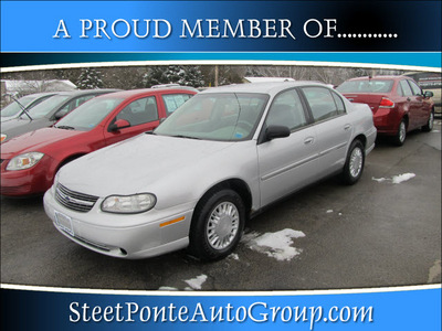 chevrolet malibu 2004 silver sedan classic gasoline 4 cylinders front wheel drive automatic 13350