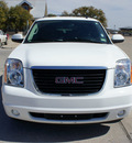 gmc yukon 2008 white suv slt flex fuel 8 cylinders 2 wheel drive automatic 76087