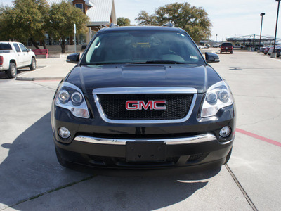 gmc acadia 2012 black suv slt gasoline 6 cylinders front wheel drive automatic 76087
