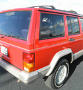jeep cherokee 1995 red suv country gasoline 6 cylinders rear wheel drive automatic 34474