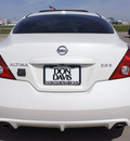 nissan altima 2010 white coupe 2 5 s gasoline 4 cylinders front wheel drive automatic 76018