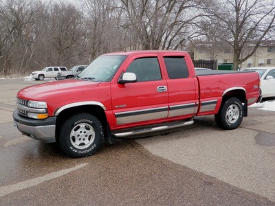 chevrolet silverado 1500 2001 red lt gasoline 8 cylinders 4 wheel drive automatic 55318