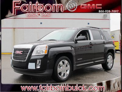 gmc terrain 2012 black suv slt 1 flex fuel 6 cylinders front wheel drive automatic 45324