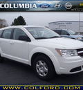 dodge journey 2010 white suv se gasoline 4 cylinders front wheel drive automatic 98632