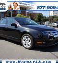 ford fusion 2011 black sedan se gasoline 4 cylinders front wheel drive automatic 90004