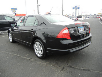 ford fusion 2011 black sedan se gasoline 4 cylinders front wheel drive 6 speed automatic 56301