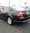 ford fusion 2011 black sedan se gasoline 4 cylinders front wheel drive 6 speed automatic 56301
