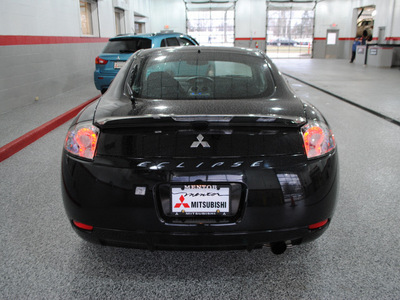 mitsubishi eclipse 2007 black hatchback gs gasoline 4 cylinders front wheel drive automatic 44060