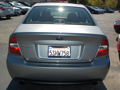 subaru legacy 2006 gray sedan 2 5 gt limited specb gasoline 4 cylinders all whee drive 6 speed manual 94063