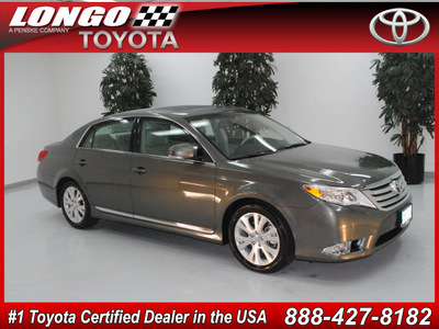 toyota avalon 2011 green sedan limited gasoline 6 cylinders front wheel drive automatic 91731