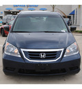 honda odyssey 2010 blue van lx gasoline 6 cylinders front wheel drive automatic with overdrive 77065