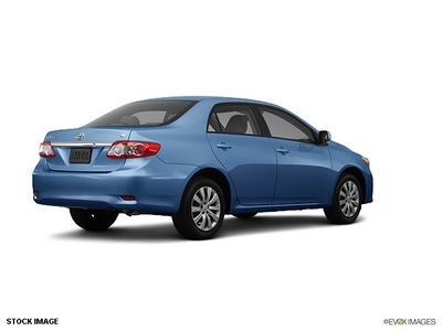 toyota corolla 2012 lt  blue le gasoline 4 cylinders front wheel drive automatic 55448