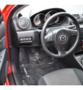 mazda mazda3 2008 red sedan i sport gasoline 4 cylinders front wheel drive 5 speed manual 98371