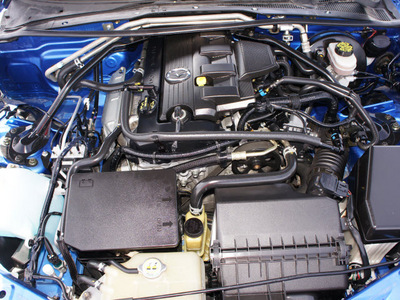 mazda mx 5 miata 2006 blue gasoline 4 cylinders rear wheel drive automatic 76018