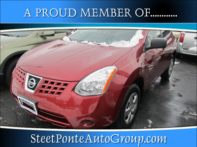 nissan rogue 2009 red suv gasoline 4 cylinders all whee drive automatic 13350