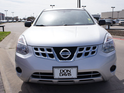 nissan rogue 2011 silver gasoline 4 cylinders front wheel drive automatic with overdrive 76018