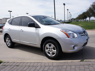 nissan rogue 2011 silver gasoline 4 cylinders front wheel drive automatic with overdrive 76018