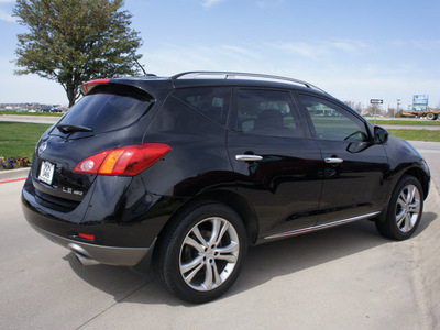 nissan murano 2009 black suv le gasoline 6 cylinders all whee drive automatic with overdrive 76018