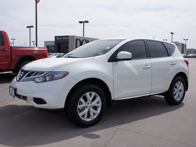 nissan murano 2011 white gasoline 6 cylinders front wheel drive automatic 76018