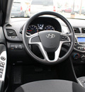 hyundai accent 2012 dk  gray hatchback gs gasoline 4 cylinders front wheel drive automatic 27215