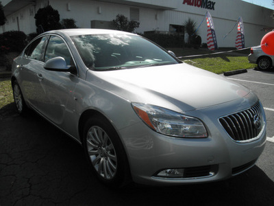 buick regal 2011 silver sedan cxl gasoline 4 cylinders front wheel drive automatic 34474
